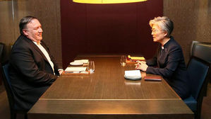 강경화-폼페이오 만찬 협의&hellip;"한미 계속 긴밀 공조키로"