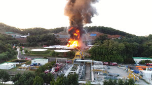 소나타 6만대분 기름에 불&hellip;강남&middot;인천까지 '검은 연기'