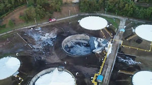 송유관공사 "폭발로 소화설비 두 개 중 하나 비정상 작동했다"