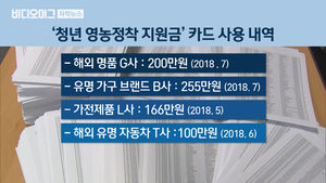 [단독] '청년 농부' 지원금으로 명품 구매&hellip;엉뚱하게 샌 세금