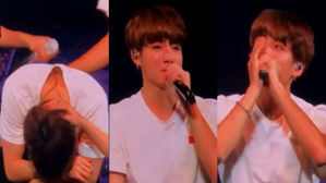 [SBS Star] BTS JUNGKOOK Shatters His Fans' Heart During Concert with His Recent Heel Injury