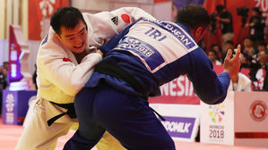 유도 최광근, 장애인AG서 무릎 부상 딛고 투혼의 은메달