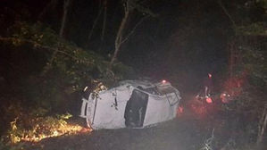 삼척서 차량 300ｍ 절벽 추락&hellip;노부부 숨져