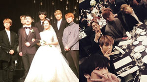 [SBS Star] EXO Members Go to CHANYEOL's Sister's Wedding