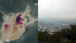 [뉴스pick] 뿌옇고 텁텁한 공기&hellip;중국 미세먼지 상황 보니