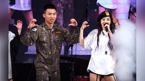 [스브스타] '복무 중' 빅뱅 대성 응원 위해 홀로 투애니원 무대 꾸민 산다라박