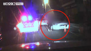 순찰차 13대 투입 '한밤 추격전'&hellip;도주차량 잡으니 수배자