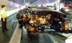 벤츠 역주행 고속도로 사망사고 운전자, 5개월 만에 구속