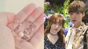 [SBS Star] Koo Hye Sun Unveils Her Wedding Rings Especially Designed by Ahn Jae Hyeon