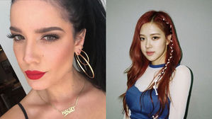 [SBS Star] Halsey Leaves a Cute Comment in Korean on BLACKPINK ROSE's Social Media