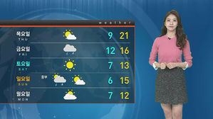 [날씨] 전국 맑고 미세먼지 '보통'&hellip;아침 안개 '주의'