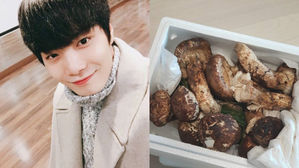[SBS Star] NU'EST JR Sends a Box of Expensive Mushrooms to Each Cast of His Past Show