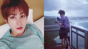 [SBS Star] Block B JAEHYO Safely Returns from Guam Where Super Typhoon Hit