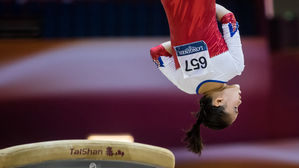 여서정, 세계기계체조선수권 도마 결선 진출