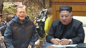 文, 기자단과 산행&hellip;"김정은 원한다면 한라산 구경"