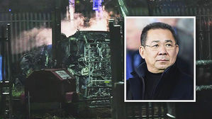 레스터시티 구단주 헬기 추락&hellip;현지 팬들 '애도 물결'