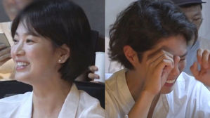 [SBS Star] Song Hye Kyo Distracts Park Bo Gum with Her Overwhelming Cuteness!