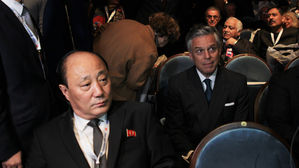 북한 외무성 부상, 주러 미 대사와 어색한 조우…대화 안 해