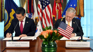 한미 SCM 공동성명 'NLL 준수촉구→긴장 예방 수단' 표현변화