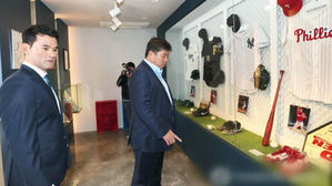 [오!클릭] '코리안 특급' 박찬호 야구 인생 한눈에…기념관 개관