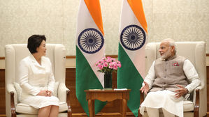 모디 총리 "김정숙 여사와 양국 협력 위한 생산적 대화 나눠"