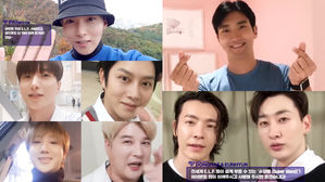 [SBS Star] VIDEO: SJ Messages Fans in Celebration of the Group's 13th Anniversary