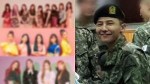 [SBS Star] The Top 3 Most Popular Girl Groups in the Military According to G-DRAGON?