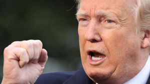 트럼프, 마크롱에 직격탄&hellip;"지지율 낮고 실업률은 높은게 문제"