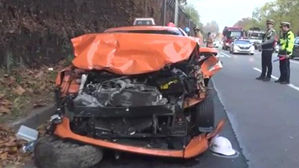 올림픽대로 조경 작업자 10명 사이로 택시 돌진&hellip;2명 사망