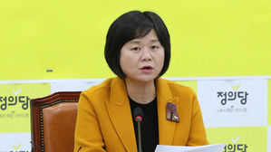 이정미 "국회 대북제재 해제 촉구 결의안 추진하자"