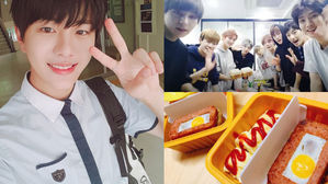 [SBS Star] GOLDEN CHILD Surprises BO MIN with a Homemade Lunch Box on His CSAT Day