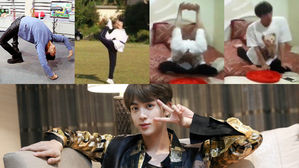 [SBS Star] BTS JIN Shocks Everyone with His Incredibly Flexible Body