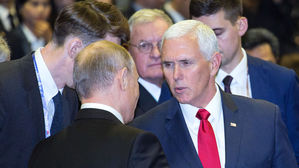 펜스, 푸틴에 "2차 북미 정상회담 앞두고 러 대북제재 이행 중요"