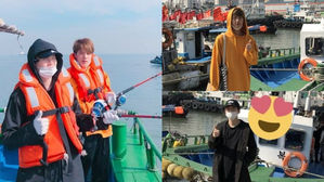 [SBS Star] BTS JIN & SUGA Go Fishing on Their Day Off