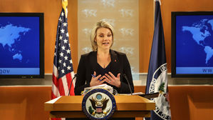 "트럼프, 차기 유엔대사에 나워트 국무부 대변인 지명"