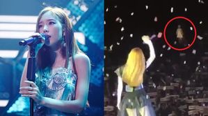 [SBS Star] A Buzz of Horror Run Through Fans as They Spot a Mysterious Figure at Taeyeon's Concert