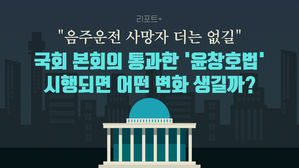 [리포트+] "음주운전 사망자 더는 없길" 국회 본회의 통과한 '윤창호법'…시행되면 어떤 변화 생길까?