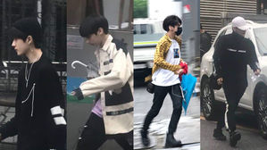 [SBS Star] Fans Spot BTS' 'Junior' New Boy Group Members on the Street