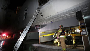 여수 무인텔 화재 사망 투숙객은 연기 질식사