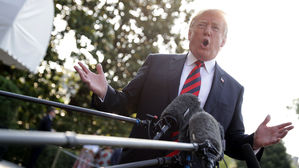 트럼프 "시진핑, 북한 관련 100% 나와 협력하기로 했다"