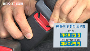 전 좌석 안전띠 "생각도 못 했어요"&hellip;단속 현장 가보니