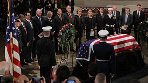 "부시 전 대통령 장례식서 트럼프 비판 없을듯&hellip;고인 삶에 초점"