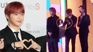 [SBS Star] Wanna One Kang Daniel's Sweet Gesture Impresses Other Fandom