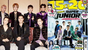 Super Junior Shines on Cover of a Popular Mexican Magazine