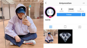 [SBS Star] EXO SUHO Opens His Personal Social Media Account!