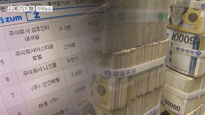 고액 체납자 7천 명 명단 공개&hellip;전두환 31억 &middot; 최유정 69억