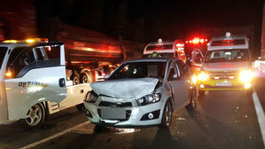 통영대전고속도로 독산터널 부근서 차량 5중 추돌&hellip;경상 7명