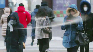 반짝 한파, 내륙지방 영하 10℃ 안팎&hellip;중부내륙&middot;경북내륙 한파특보