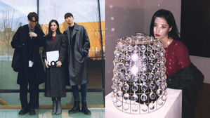 [SBS Star] SUNMI Supports Her Younger Brother by Going to See His Exhibition!