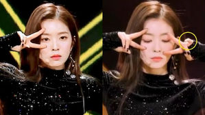 [SBS Star] Red Velvet IRENE Entertains Her Fans with a Cute Habit!
